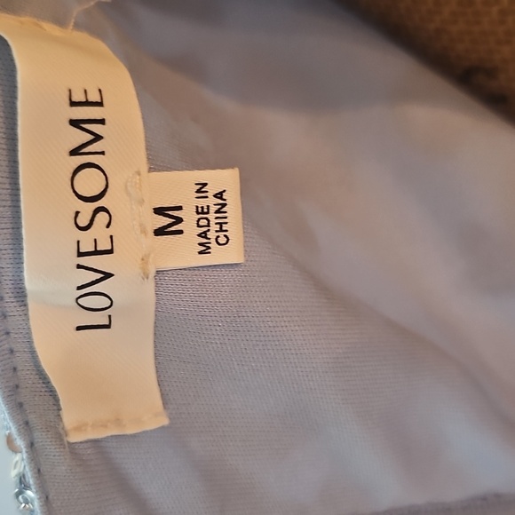 Sparkling Silver Sequin Mini Dress - Picture 7 of 7